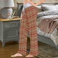 thumbnail image 3 of FREEAMG Chic Pattern Floral Drawstring Lounge Wide Leg Pajama Sleepwear Bottom, 3 of 6