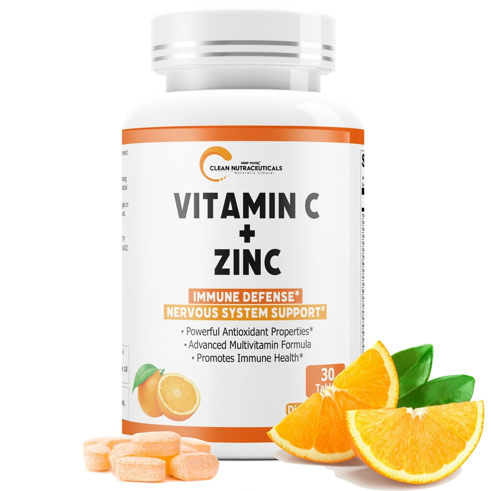 Vitamin C with Zinc (Infused w/ 25 Healthy Vitamins) Immune Support for