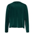 thumbnail image 6 of Womens Green Sequin Jacket Women Long Sleeve Casual Sparkle Cardigan Plus Size Holiday Tops, 6 of 6