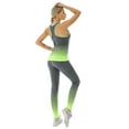thumbnail image 3 of Ropa deportiva para mujer, conjunto de gimnasio, ropa deportiva para correr, leggings de entrenamiento para mujer, conjunto de yoga, top y leggings elásticos., 3 of 5