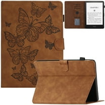 Artyond Case for Kindle Paperwhite 2021, Premium PU Leather with Auto Sleep/Wake Card Slots Case for 6.8" Kindle Paperwhite (11th Generation-2021) and Kindle Paperwhite Signature Edition, Brown