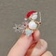 thumbnail image 3 of Broche de Navidad para Mujer, Broche para Regalo de Cumpleaños, Decoración, Broche de , Joyería de Moda para Bufanda, Ropa, Bolsa, Somb, 3 of 5