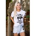 thumbnail image 3 of Like Pig Butts Cannot Lie Bacon Lover Plus Size Crewneck Graphic Tee Shirt Brisco Brands 2X, 3 of 4