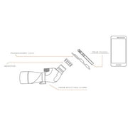 Phone Skope Digiscoping Optic Adapter Vortex Optics Razor Ultra HD 65/85