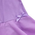 thumbnail image 5 of DPOIS Kids Girls Short Sleeves Ballet Dance Dress Gymnastic Leotard Purple 12-14, 5 of 7