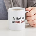 thumbnail image 4 of CafePress - Do I Look Like The Help Desk? Mug - 11 oz Ceramic Mug - Novelty Coffee Tea Cup, 4 of 4