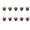 Red, variant on Pack of 10 Sturdy Rockers Switches With Three Color Home Accessory for Clear Statu Indication In Multiple Devices