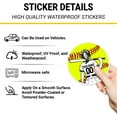 thumbnail image 2 of Personalized Softball Stickers for Helmets Custom Softball Sticker Gift Softball Helmet Stickers for Girls Boys Baseball Sport Player Softball Vinyl Decal Water Bottle Laptop Toolbox Phone Car (Sb5), 2 of 7