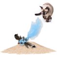 thumbnail image 3 of Interactive Cat Toy Colorful Feather Bird Pattern Cat Toy Stick for Changing Heads, 3 of 3