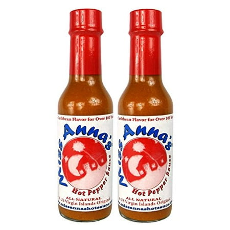 - Miss Anna's Hot Pepper Sauce - 2 PACK