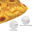 thumbnail image 3 of Balery Vintage Leopard Print Sunflower Funda de Cojín Estampada, Regalos para Mujeres, Regalos de Amor para Ella, Regalos para Novia o Esposa, Funda de Almohada-20"x30", 3 of 6