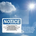 thumbnail image 5 of (2 Pack) Flammable Or Combustible Liquids Vapors OSHA Notice Sign, 5 of 6