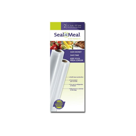Seal-a-Meal FSSMBF0626-P00W - Bag roll - for vacuum sealer (pack of 2)