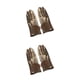 thumbnail image 1 of Guardurnaity 1 par de guantes térmicos para mujer, pompones a la moda, impermeables, para deportes al aire libre, ciclismo, Snowboard, ciclismo, Type1 NO1, 1 of 6