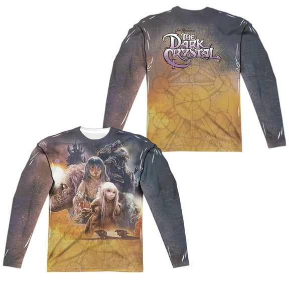 Dark Crystal - Painted Poster (Front/Back Print) - Regular Fit Long Sleeve Shirt - XXX-Large