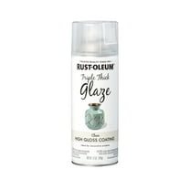 Clear, Rust-Oleum Specialty Gloss Triple Thick Glaze Spray- 12 oz