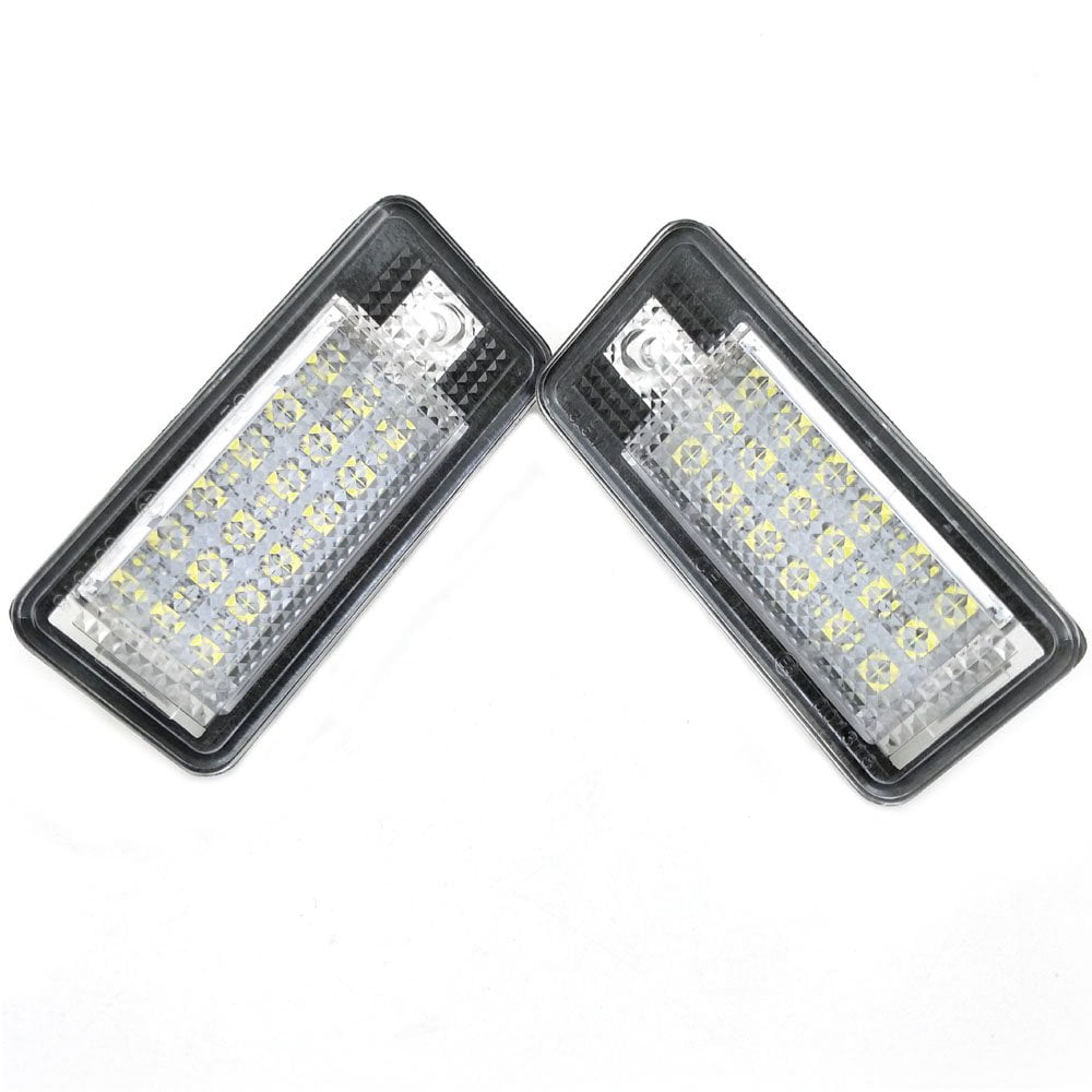 Nikauto Car LED License Plate Light for Audi A3 S3 A4 S4 A6 C6 A8 S8 Q7 RS4 RS6