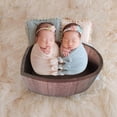 thumbnail image 4 of Accesorios de fotografía para recién nacidos lavabo de madera en forma de corazón Color marrón cuna decoración del hogar Sunnimix Cama de apoyo de fotografía, 4 of 8