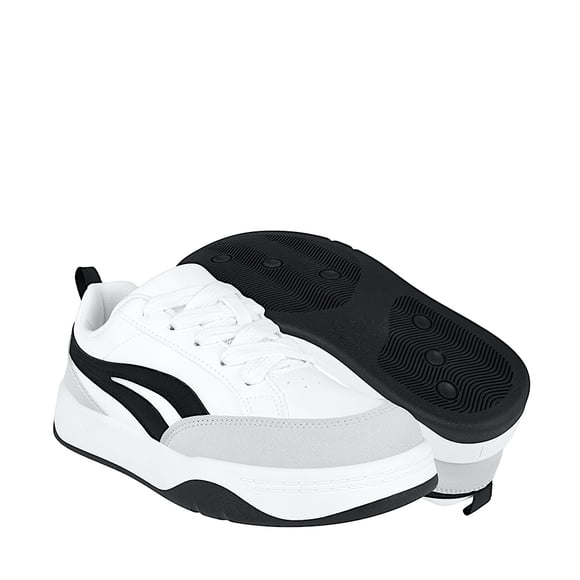 TENIS CASUALES BLACK REPUBLIC MUJER PSM2412036 SIMIPIEL BLANCO
