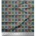 thumbnail image 1 of Soimoi Polyester Crepe Fabric Flower Artistic Print Sewing Fabric Yard 52 Inch Wide, 1 of 3