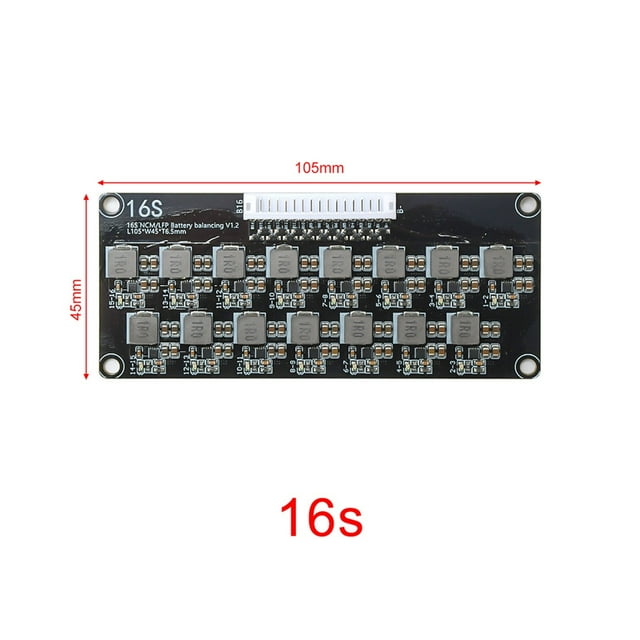 1.2A 2S-16S High Current Equalizer Module Lithium Battery Active Balancer Energy Transfer ,Voltage Balance