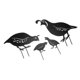 thumbnail image 1 of 4pcs Outdoor Quail Family Yard Decor Innovative Iron Art Hand Crafted Metal Quail Stake Statue for Outdoor Garden Yard, 1 of 5
