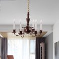 thumbnail image 3 of pitrice Ceiling Light Fixture Hanging Chandelier Lights Railway Train Model 1/87 Lamp Post 1:87 Scale HO Scale Bronze 13.5cm, 3 of 9