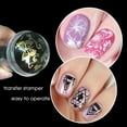 thumbnail image 3 of UDIYO 1 Set Nail Art Stamper Transparent Smooth Surface Compact Size High Durability Detachable Decorative Silicone Clear Nail Art Stamper Nails Tip Manicure Tools Nail Supplies, 3 of 7