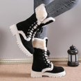 thumbnail image 2 of ZHAOCHENG Botas de nieve de felpa cálidas de invierno para mujer, 2 of 3