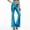 Blue Full Length Pants for Women, variant on Women's Nightclub Style Flared Pants Multi-color Stretch Micro Stretch Slim Pants Dressy Casual Cargo Pants Boho Yoga Leggings Summer 2023 Trendy Trousers Blue 4