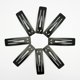 thumbnail image 4 of Pinzas para el cabello 10PCS 7cm Pinzas para el cabello de metal Pasadores para el cabello rectangulares grandes Pasadores para el cabello antideslizantes Accesorios para el cabello, 4 of 5