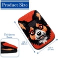 thumbnail image 4 of Pixel Dog 12.5x8.2 Inch Soft Comfortable Furry Printed Armrest Accessory Car Armrest Pad Mat, 4 of 6