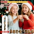 thumbnail image 5 of Owl Advent Calendar for 2025 Christmas, 24 Days Christmas Countdown Calendar, 24 Pcs Acrylic Owl Pedants for Xmas Party Christmas Home Decor, 5 of 7