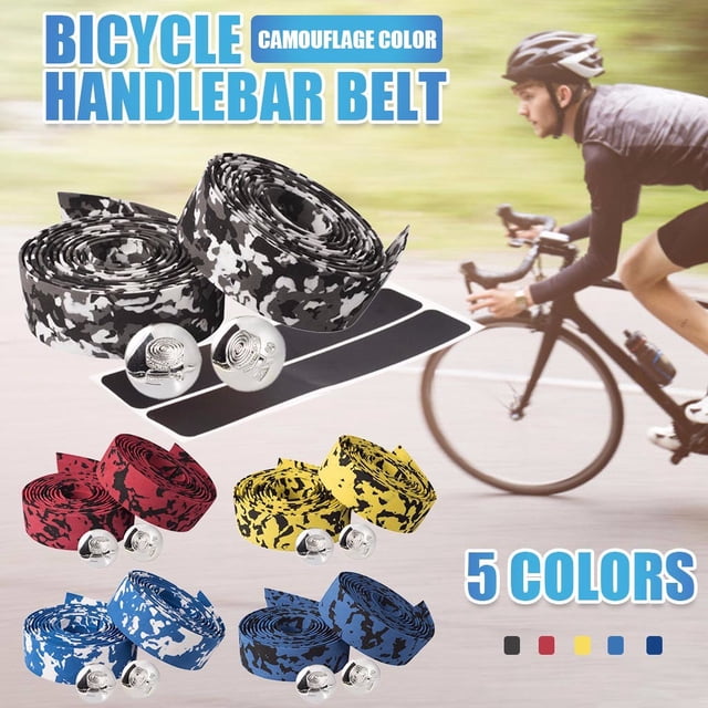 Offre Chaude, Rubans de Guidon de Vélo, 2 Pcs Rubans de Guidon de Bicyclette de Route en EVA, Bande de Guidon de Vélo, PENDANE, comme sur la Photo