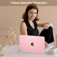 thumbnail image 2 of Protective Case for MacBook Air 11 inch 2015 2014 2013 2012 2011 2010 A1465 A1370,Plastic Pattern Design Laptop Cover for Hard Shell MacBook Air 11 inch Case,Pink Crystal, 2 of 7