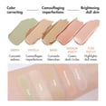 thumbnail image 2 of Paleta batidora para maquillaje y corrector LUNA 01, funda transparente, 5 en 1, 2 of 7