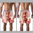 thumbnail image 3 of luoweisi Men's Beach Shorts Quick Dry Swim Trunks with Mesh Lining Angel Girl L, 3 of 5