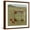 Brown Frame, variant on Art.com Tiny House II Art Print by Susan Savory, 16" x 16"