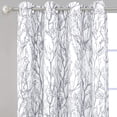 thumbnail image 2 of Cortinas DriftAway Rama de Árbol Doble Capa 91 cm Gris Blanco, 2 of 9
