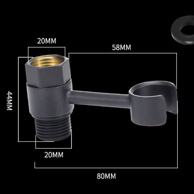 Lefu Rotation 360 ° Bidet Support Libre Punch Douche Accessoires de Salle de Bains
