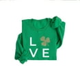thumbnail image 4 of Craaazy Women's St Patricks Day Sweatshirts with Green Shamrock, 4 of 5