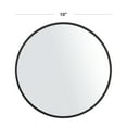 thumbnail image 3 of Mainstays x Black Round Small Decorative Wall Mirror for Bathroom or Living Room, 3 of 10