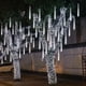 thumbnail image 2 of Luces de jardín de 32/24/16/8 tubos, luces de cadena de lluvia de meteoritos, guirnaldas de calle, decoraciones para árboles de Navidad para exteriores, Año Nuevo, hadas, 2 of 5