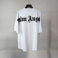 thumbnail image 2 of Palm Angels 22ss Lettre Logo Manches Courtes Col Rond Hommes Femmes, 2 of 3
