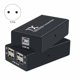 thumbnail image 2 of Extensor USB 2.0 de 4 puertos de 120m, extensor de concentrador sobre Rj45 Ethernet, USB, Utp, transmisor de extensión Recei, 2 of 5