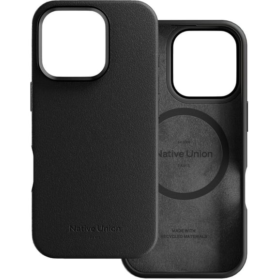 Native Union Active Case – 10ft/3m Drop Protection with Magsafe – Compatible with iPhone 16 (Black)
