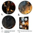 thumbnail image 3 of Designart "Renaissance of Harlem Jazz IV" African American Floater Framed Canvas Print, 3 of 7