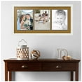thumbnail image 2 of ArtToFrames Collage Photo Picture Frame with 3 - 8.5x11 Openings, Framed in White with El Dorado and Black Mats (CDM-3966-65), 2 of 8