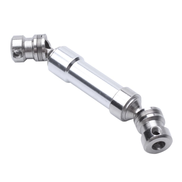 1Pcs Eje Trasero Central de Metal TransmisióN CVD para 1:12 12428 12423 RC Coche Short Course Desert Off-Road Plata