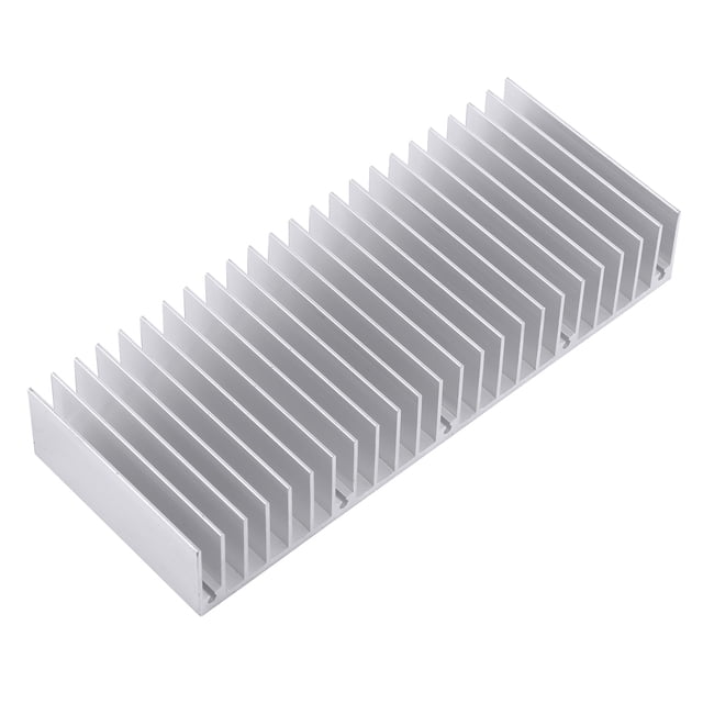 Aluminum 24 Teeth Heatsink, Heat Sink, Light Emitting Diodes LEDs For High Power Transistor Semiconductor Devices